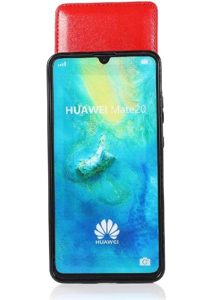 Kredi Kartı Tutucu Manyetik Toka ile Huawei Mate 20 ile Uyumlu (Yurt Dışından)