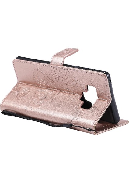 Samsung Galaxy Not 9 Için Kılıf Darbeye Kapak ile Kickstand Çevirin Kart (Yurt Dışından)