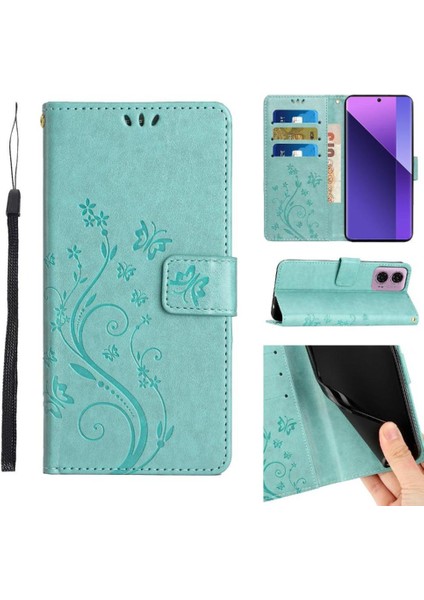 Motorola Moto G24 Kart Tutucu Pu Deri Bilek Kayışı Kapatma Için Filp Durumda (Yurt Dışından)