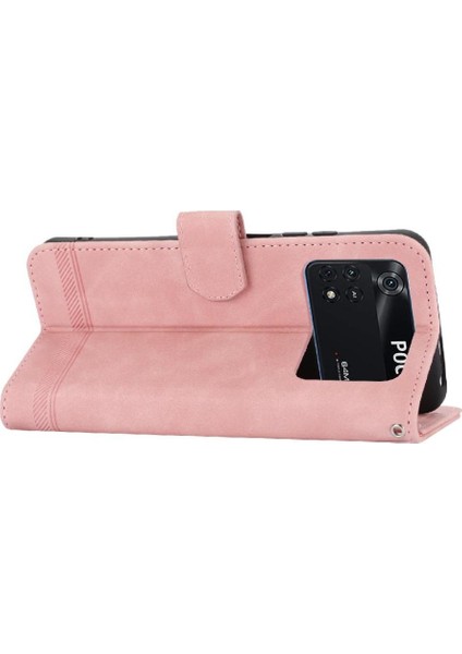 Xiaomi Poco M4 Pro 4g Manyetik Kapatma Nakit Cep Premium Için Flip Case (Yurt Dışından)