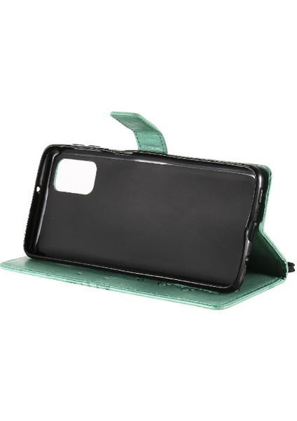 Samsung Galaxy M31S Darbeye Kapak Manyetik Kapak ile Kart Pu (Yurt Dışından)