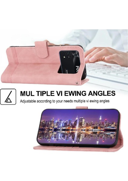 Xiaomi Poco M4 Pro 4g Manyetik Kapatma Nakit Cep Premium Için Flip Case (Yurt Dışından)