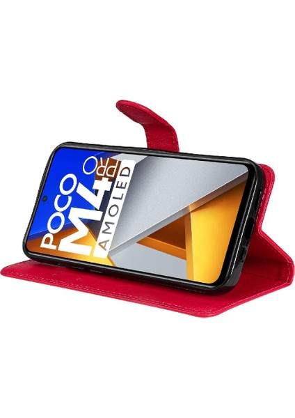 Xiaomi Poco M4 Pro 4g Için Flip Case Yüksek Kalite Deri Iş Cüzdan (Yurt Dışından)