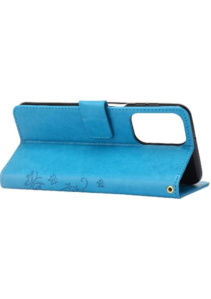 Samsung Galaxy A73 5g Manyetik Kapatma Pu Deri Kickstand Için Filp Durumda (Yurt Dışından)