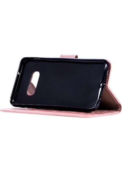 Samsung Galaxy S10E Bilek Kayışı Kart Tutucu Kickstand Pu Için Filp Durumda (Yurt Dışından)