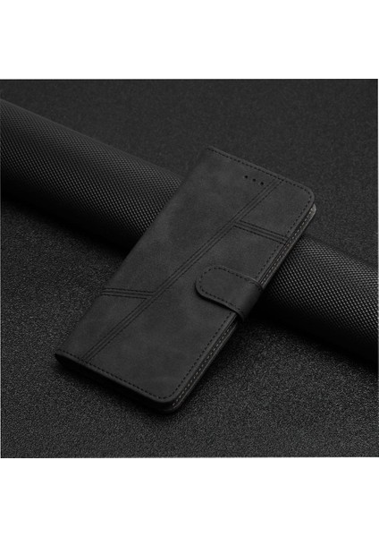 IPhone 13 Için Flip Case Pro Kart Yuvaları Tutucu Manyetik Kapak Folio Tam Pu (Yurt Dışından)