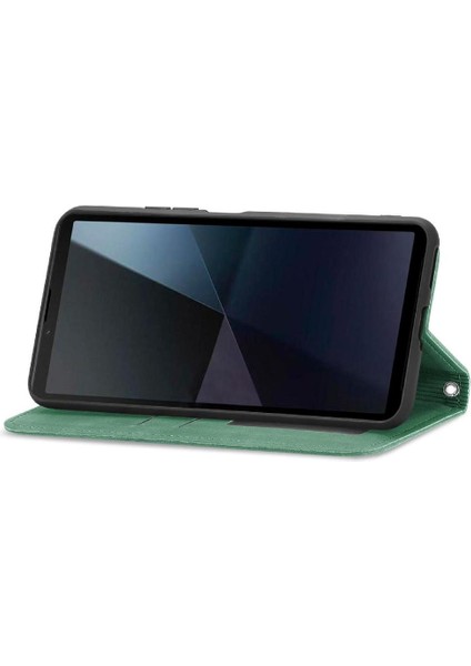 Sony Xperia 10 Vı Için Flip Case Cüzdan Basit Iş Deri Kılıf Flip (Yurt Dışından) fiyatları