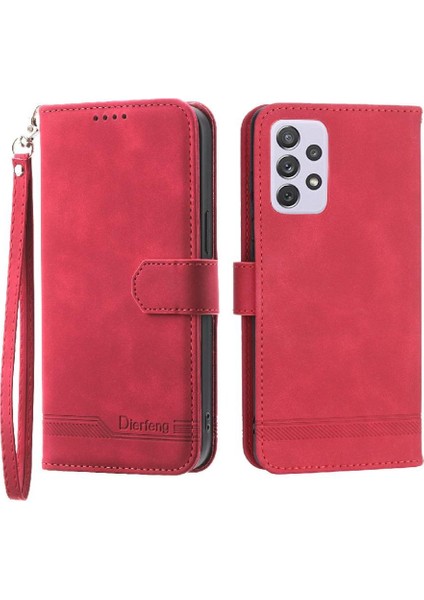 Samsung Galaxy A72 Nakit Cep Manyetik Kapatma Kart Yuvaları Için Flip Case (Yurt Dışından)