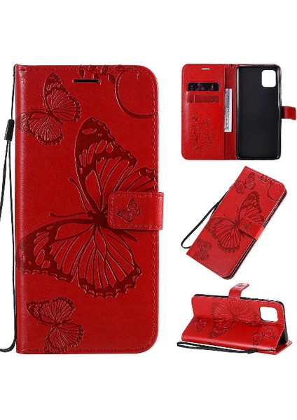 Samsung Galaxy Not 10 Lite Pu Deri Flip Kickstand Manyetik (Yurt Dışından)