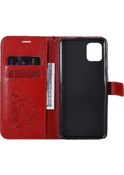 Samsung Galaxy Not 10 Lite Pu Deri Flip Kickstand Manyetik (Yurt Dışından)