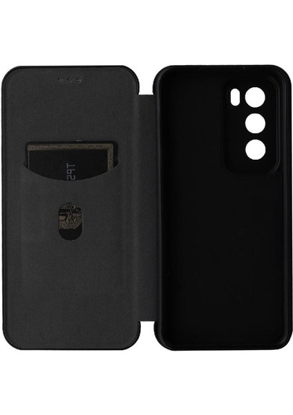 Oppo Oppo 12 5g Manyetik Karbon Fiber Tam Koruma Flip Case Için Flip Case (Yurt Dışından) fırsatları