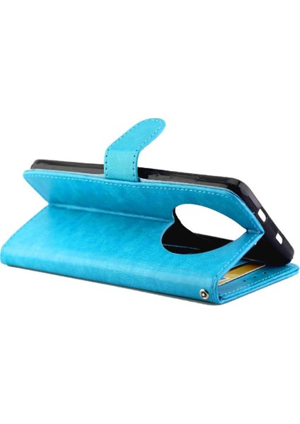 Huawei Mate 50 Kart Tutucu Pu Deri Manyetik Kapatma Için Flip Case (Yurt Dışından)