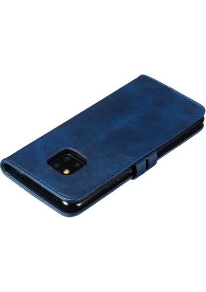 Huawei Mate 20 Pro Için Cüzdan Durumda Kart Tutucu Manyetik Kapatma Kabartmalı (Yurt Dışından)