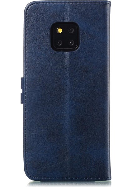 Huawei Mate 20 Pro Için Cüzdan Durumda Kart Tutucu Manyetik Kapatma Kabartmalı (Yurt Dışından)