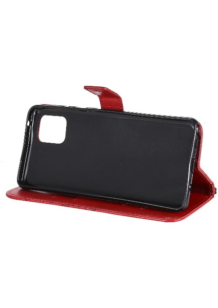 Samsung Galaxy Not 10 Lite Pu Deri Flip Kickstand Manyetik (Yurt Dışından)