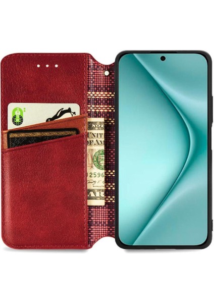 Huawei Pura 70 Cüzdan Fonksiyonu Için Flip Case Kapak Zarif Deri (Yurt Dışından) fırsatları