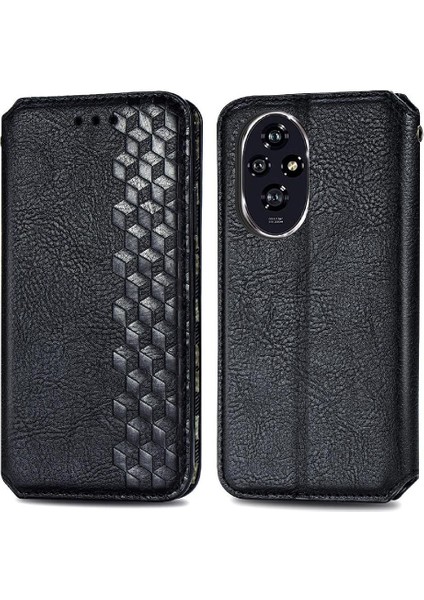 Onur Için Flip Case 200 Deri Kılıf Cüzdan Fonksiyonu Kapak Kapak Moda (Yurt Dışından)