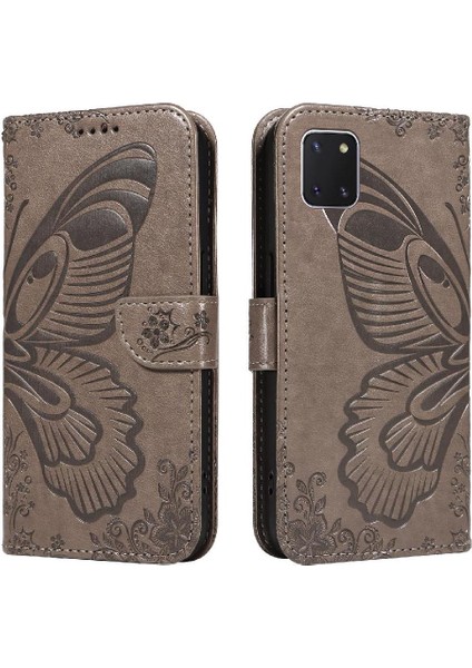 Samsung Galaxy NOTE10 Lite Yüksek Kaliteli Deri Kredi ile Flip Case (Yurt Dışından)