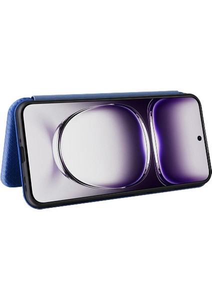 Oppo Oppo 12 5g Manyetik Karbon Fiber Tam Koruma Flip Case Için Flip Case (Yurt Dışından) modelleri