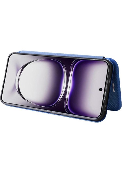 Oppo Oppo 12 5g Manyetik Karbon Fiber Tam Koruma Flip Case Için Flip Case (Yurt Dışından) fırsatları