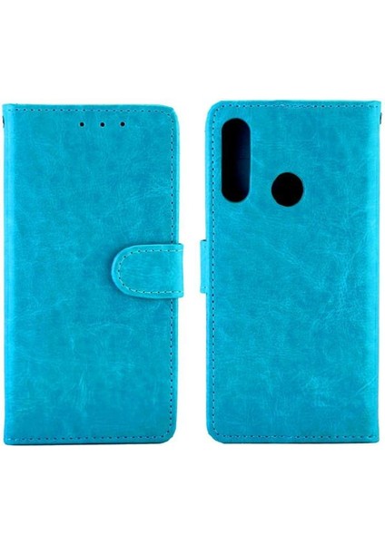 Huawei Y6P Kickstand Pu Deri Darbeye Dayanıklı Kart Tutucu Için Flip Case (Yurt Dışından) fırsatları