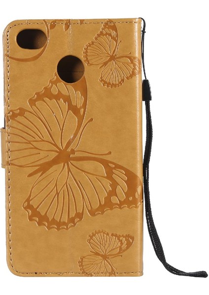 Kart Yuvası ile Xiaomi Redmi 4x Pu Deri Manyetik Kapak Için Flip Case (Yurt Dışından)