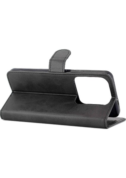 Xiaomi 14 Pro Pu Deri Manyetik Kapatma Kickstand Kart Için Filp Durumda (Yurt Dışından)