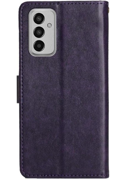Samsung Galaxy M13 Için Filp Durumda Kart Tutucu Pu Deri Manyetik Kapatma (Yurt Dışından)