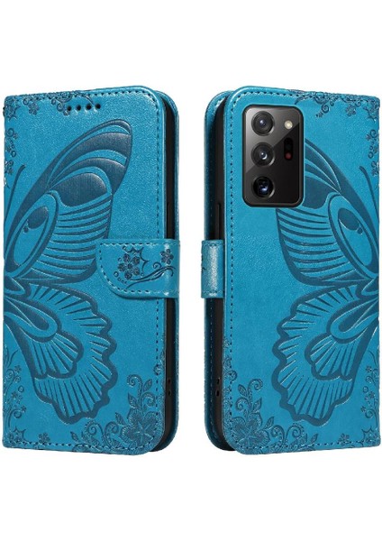 Samsung Galaxy Not 20 Için Flip Case Ultra Ayrılabilir El Kayışı Kabartmalı (Yurt Dışından)