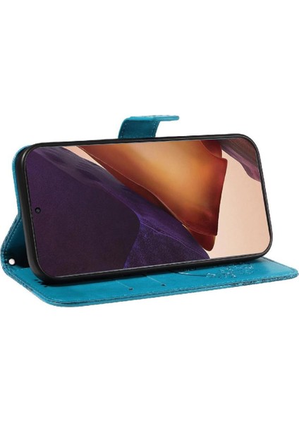 Samsung Galaxy Not 20 Için Flip Case Ultra Ayrılabilir El Kayışı Kabartmalı (Yurt Dışından)