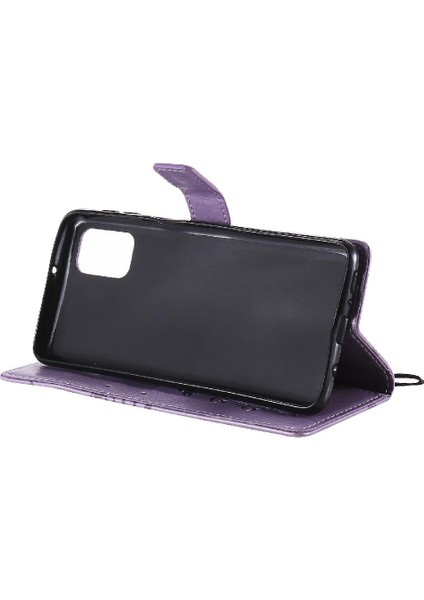 Samsung Galaxy M31S Darbeye Kapak Manyetik Kapak ile Kart Pu (Yurt Dışından)