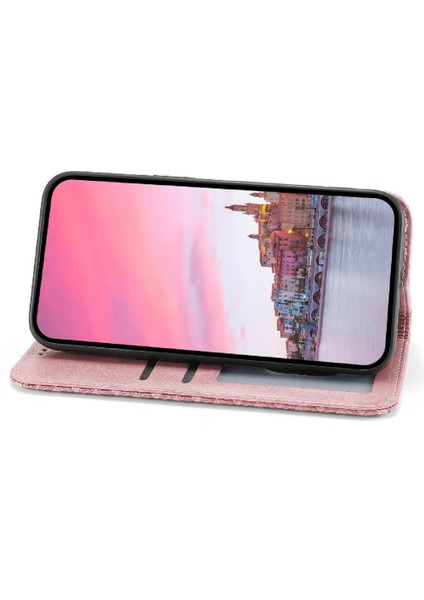 Manyi Mall Samsung Galaxy Flip Eşkenar Dörtgen Şekli El Kayışı Cüzdan Günlük Kullanım Için Flip Case (Yurt Dışından)