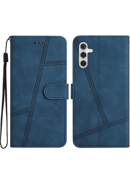 Samsung Galaxy Galaxy 5g Için Flip Case Cüzdan Pu Deri Bilek Kayışı Kartı (Yurt Dışından)