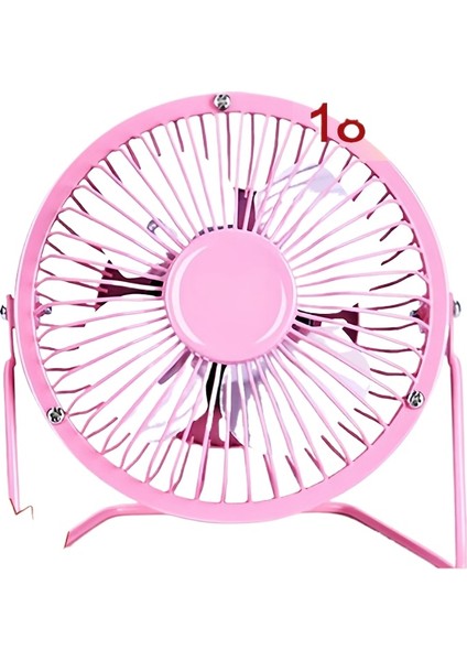 ZHOUHUAN3SHOP 4 Inç USB Küçük Fan Mini Fan Ofis Masaüstü Fanı Büyük Hava Hacmi Sessiz (Yurt Dışından)