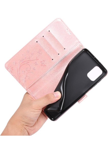 Samsung Galaxy M51 Bilek Kayışı Kart Tutucu Manyetik Kapatma Için Filp Durumda (Yurt Dışından)