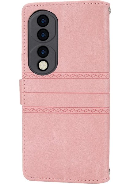 Onur Için Flip Case 80 Pro Pu Deri Manyetik Kapatma Cüzdan Kılıf (Yurt Dışından)