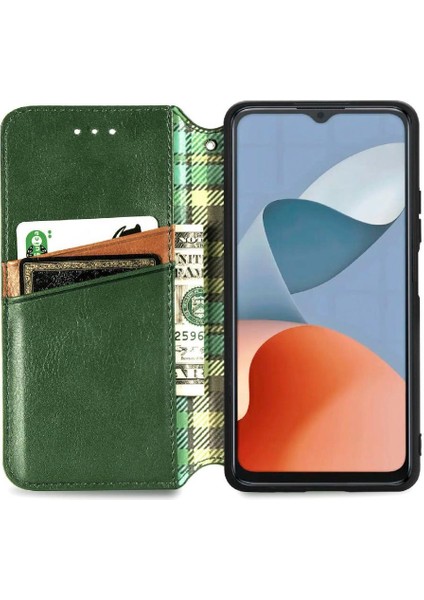 Zte A34 Moda Tasarımı Zarif Iş Çevirme Kapağı Deri Flip Case (Yurt Dışından) fırsatları