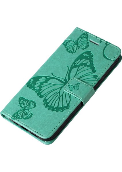 Xiaomi Poco M6 Pro 4g Için Flip Case Pu Deri Kart Yuvası Standı ile Çevirin (Yurt Dışından)
