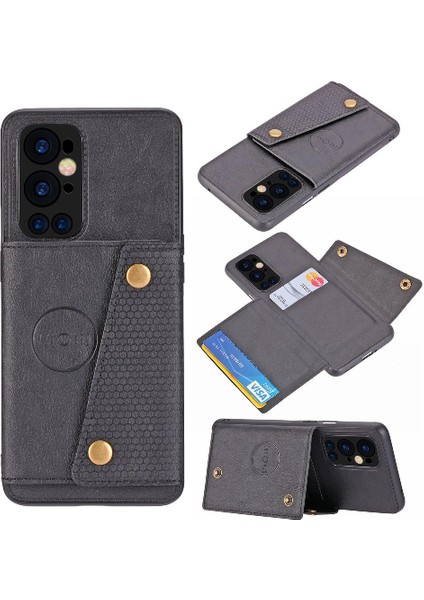 Oneplus 9 Pro Için Cüzdan Kılıf Kart Tutucu Cüzdan Kılıf Darbeye Kickstand (Yurt Dışından) modelleri