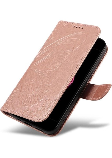 IPhone 6 Için Flip Case Artı/6s Artı Kredi Kartı Yuvası ile Kabartmalı El (Yurt Dışından) fırsatları
