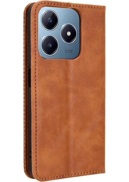 Realme C61 4g Manyetik Kapatma Cüzdan Pu Deri Kılıf (Yurt Dışından) indirimleri