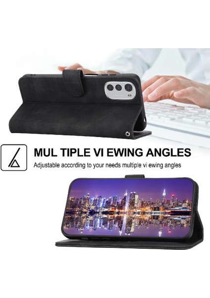 Motorola Moto G22 Bileklik Manyetik Kapatma Nakit Cep Için Flip Case (Yurt Dışından) modelleri
