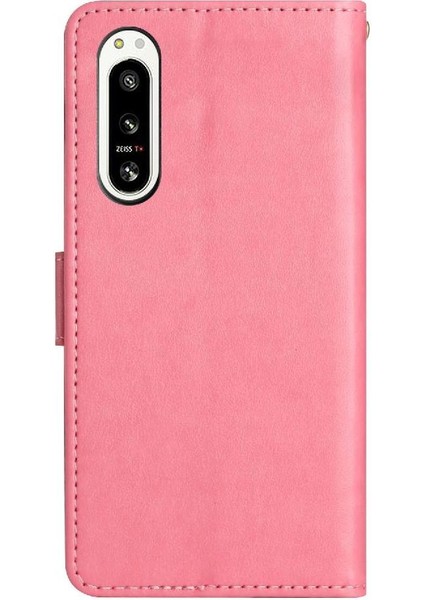 Sony Xperia 5 V Kickstand Kart Tutucu Için Filp Durumda Manyetik Kapatma Bilek (Yurt Dışından) fırsatları