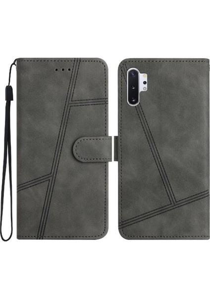 Samsung Galaxy Not 10 Için Flip Case Artı Tam Koruma Flip Folio Bilek (Yurt Dışından)