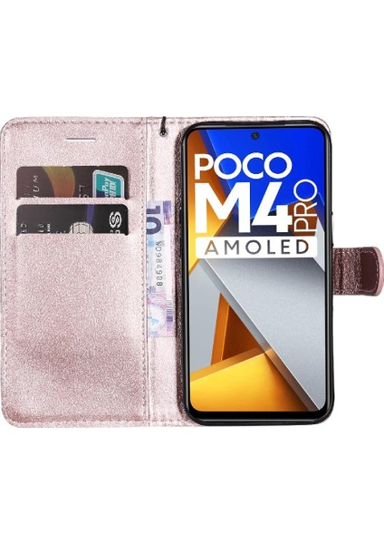 Xiaomi Poco M4 Pro 4g Için Flip Case Yüksek Kalite Deri Iş Cüzdan (Yurt Dışından)