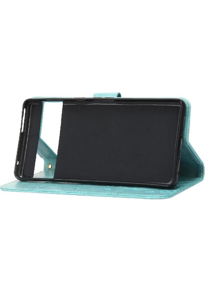 Google Pixel 7 Pro Manyetik Kapatma Kickstand Kart Tutucu Pu Için Filp Durumda (Yurt Dışından) modelleri