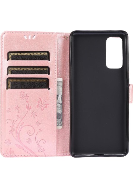 Samsung Galaxy S20 Fe 5g Için Filp Durumda Kart Tutucu Pu Deri Kickstand (Yurt Dışından)
