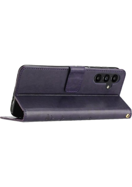 Samsung Galaxy M14 5g Bilek Kayışı Pu Deri Kart Tutucu Için Filp Durumda (Yurt Dışından) modelleri
