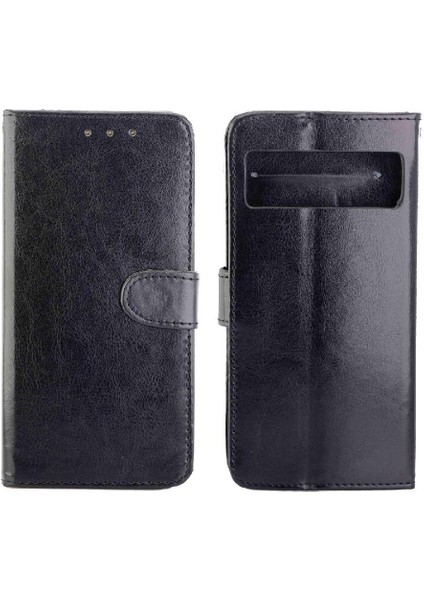 Google Piksel 7 Pro Kickstand Pu Deri Manyetik Kapatma Için Flip Case (Yurt Dışından)