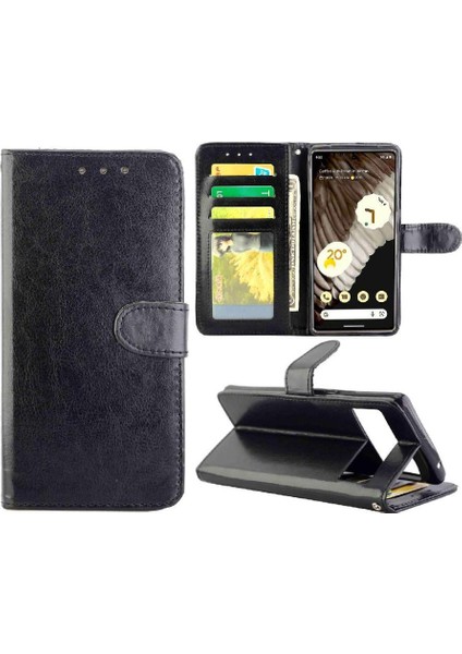 Google Piksel 7 Pro Kickstand Pu Deri Manyetik Kapatma Için Flip Case (Yurt Dışından) indirimleri